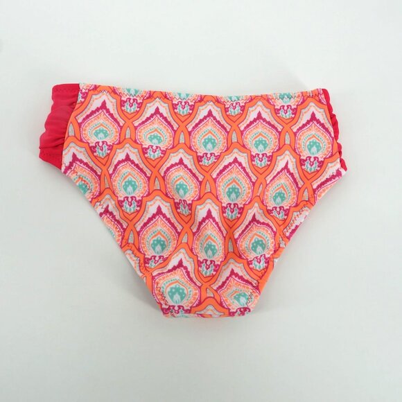 Girls Cabana Life UPF 50+ Pink Rash Guard & Printed Bikini Set Size 4 NWT $40 - Picture 6 of 6